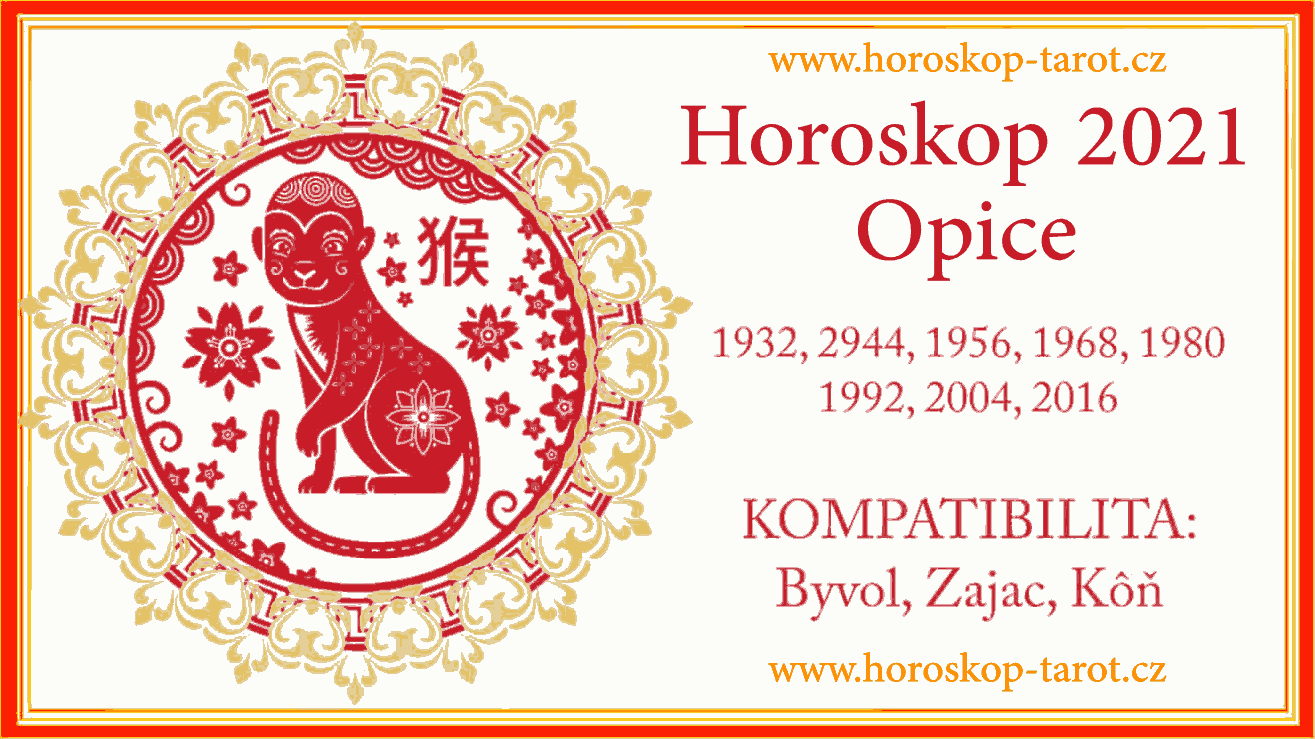 čínsky horoskop 2021 opice