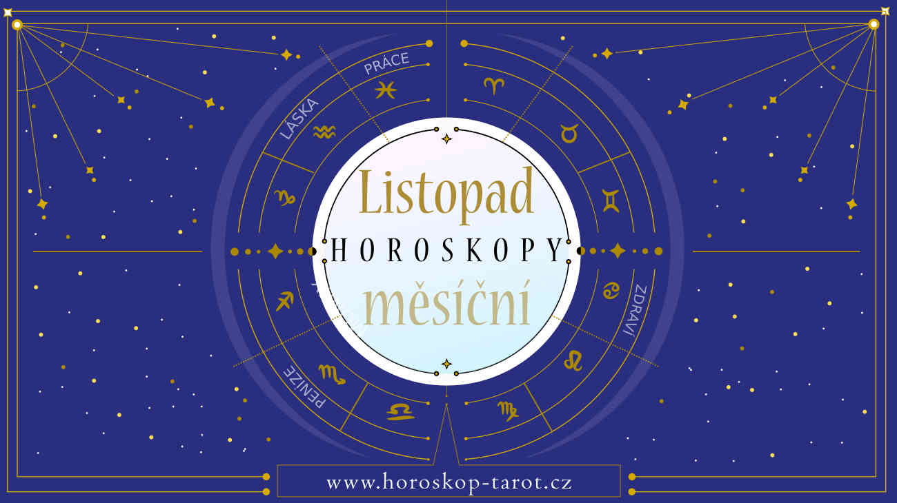 Měsíční Horoskop Listopad 2022 Horoskopy Cz Od Věštkyně